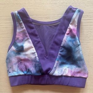 Purple Pixies Dancewear Top - Grape, Size CM